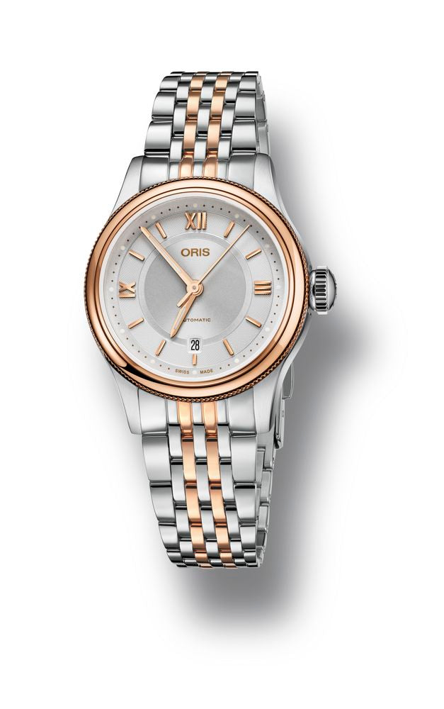 Oris Classic Date Ladies Two-Tone Watch 28.5mm