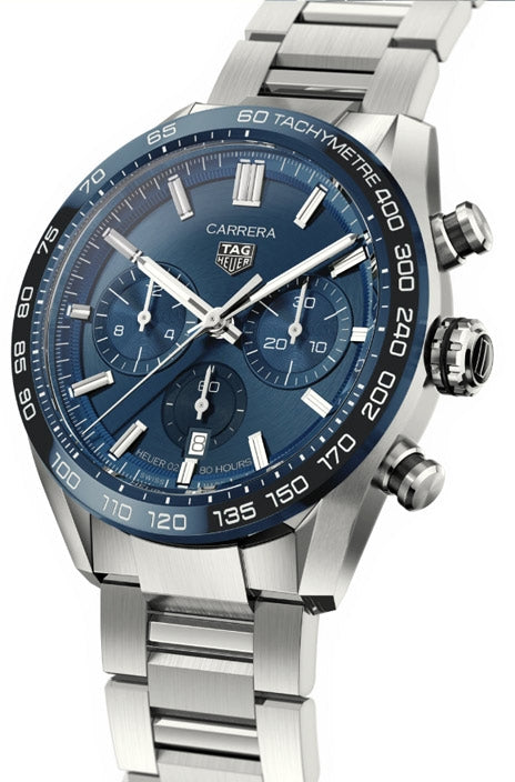 Tag Heuer Carrera Heuer 02 Automatic Chronograph Blue 44mm