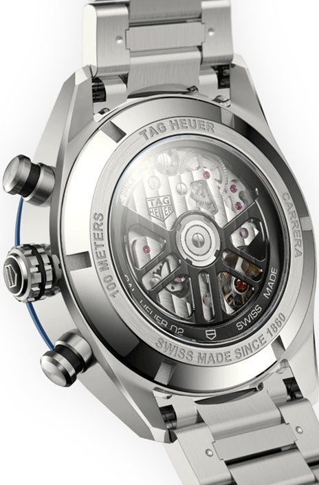Tag Heuer Carrera Heuer 02 Automatic Chronograph Blue 44mm