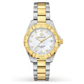 Tag Heuer Aquaracer Ladies Steel & Yellow Diamond Dial 32mm