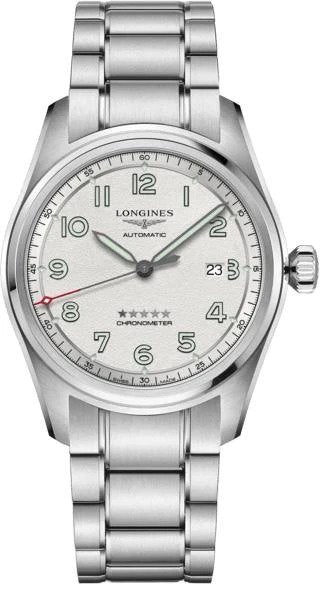 Longines Spirit Automatic Chronometer Silver Dial 42mm