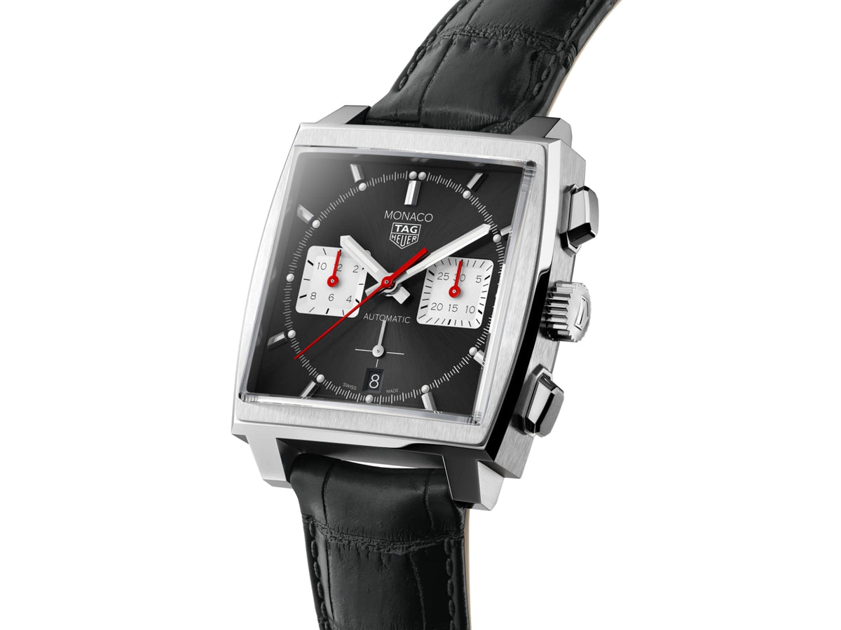 Tag Heuer Monaco Calibre Heuer 02 Black 39mm