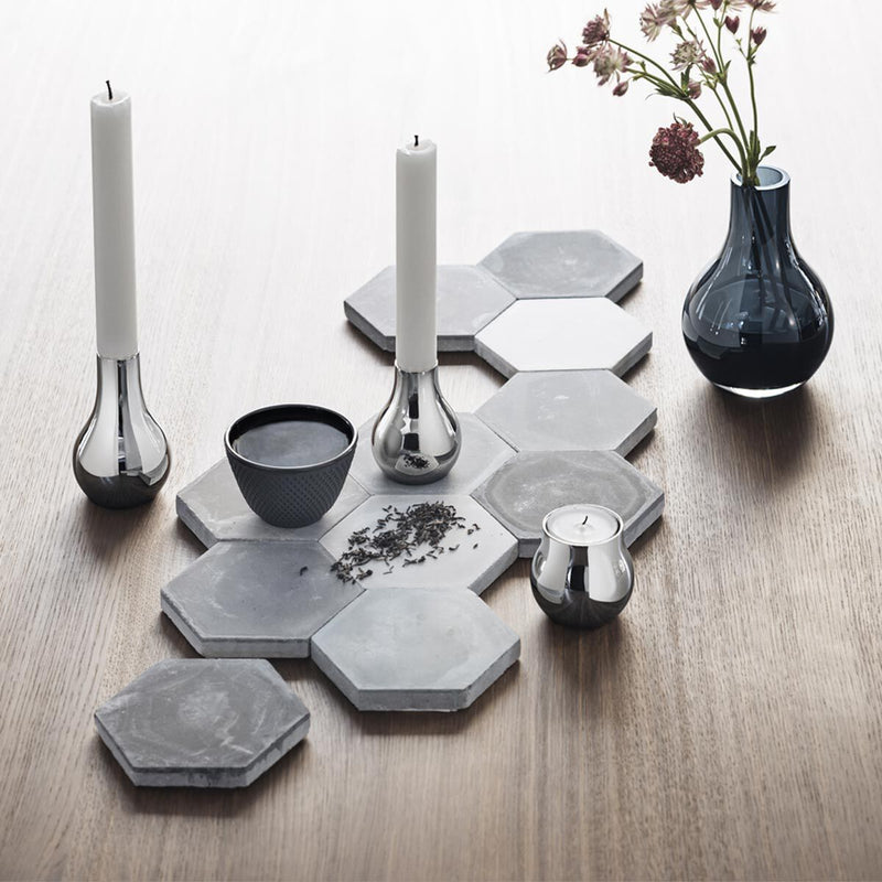 Georg Jensen Cafu tealight holder, 2 pcs.
