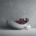 Georg Jensen Bloom Tall Mirror bowl - large