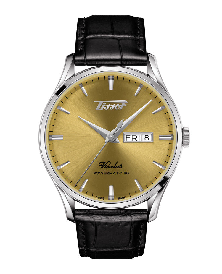 Tissot Heritage Visodate Powermatic 80 Champagne 42mm