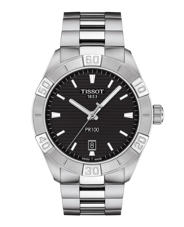 Tissot PR 100 Sport Gent Black 42mm