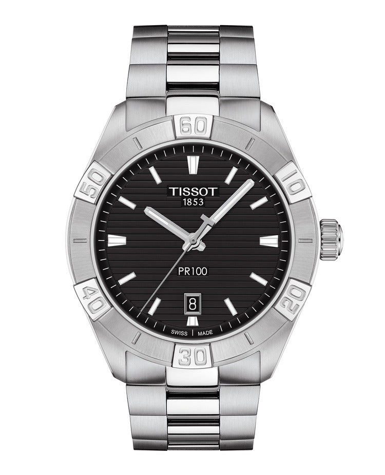 Tissot PR 100 Sport Gent Black 42mm
