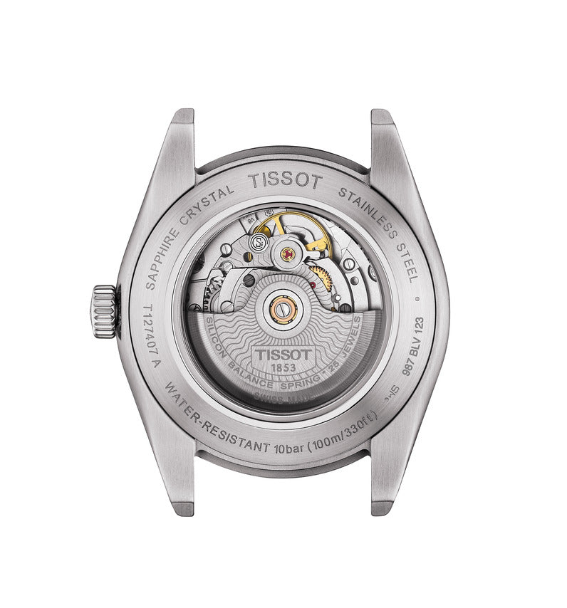 Tissot Gentleman Powermatic 80 Silicium Black Dial 40mm