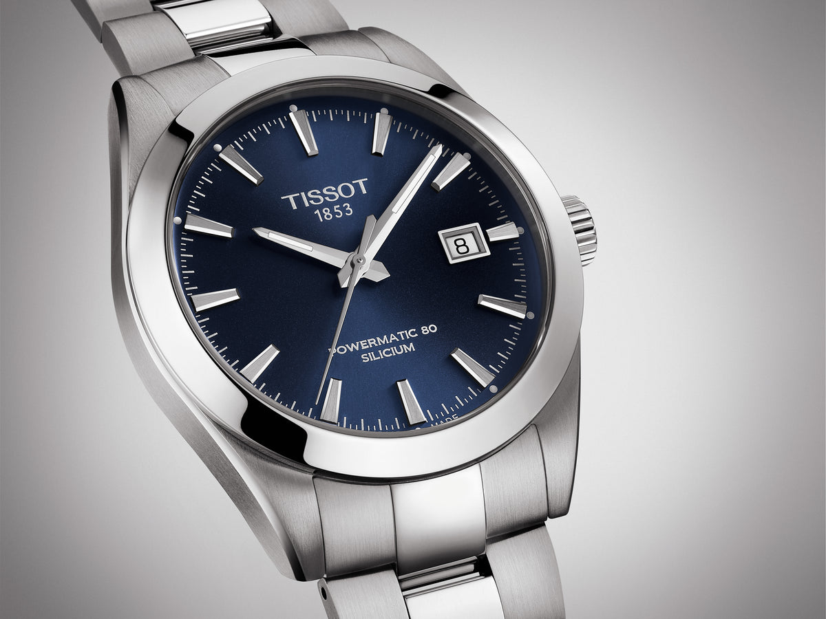Tissot Gentleman Powermatic 80 Silicium Blue 40mm