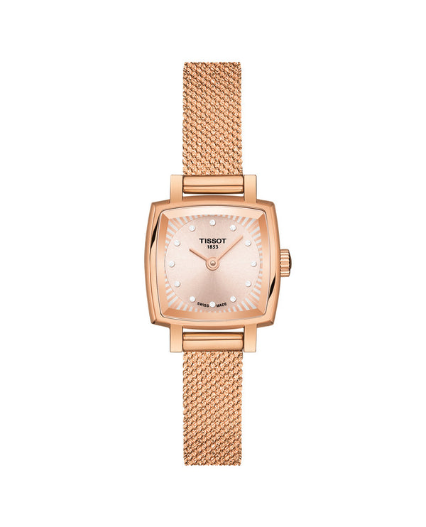 Tissot Lovely Square Rose 20mm