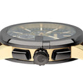 GUCCI G-Chrono Black & Gold Watch 44mm