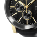 GUCCI G-Chrono Black & Gold Watch 44mm