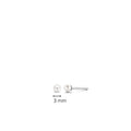 Ti Sento Pearl Earstuds 3mm