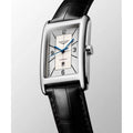 Longines DolceVita Sector Silver Dial & Black Leather