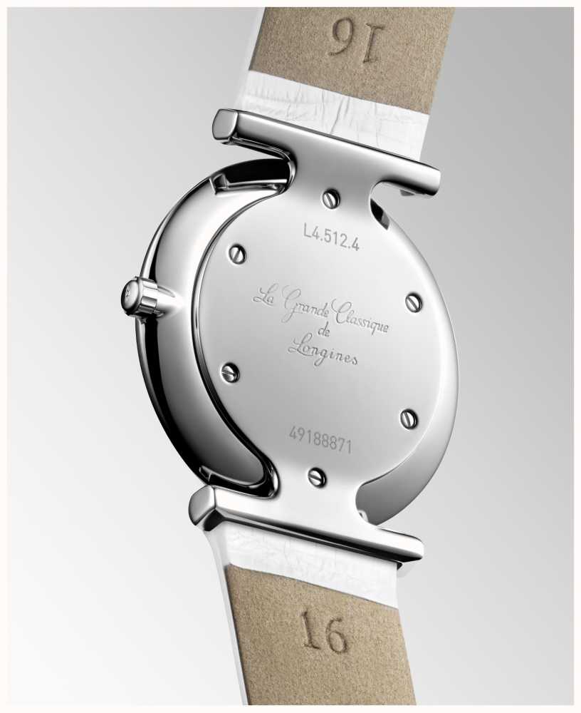 Longines La Grande Classique White Leather Strap 29mm