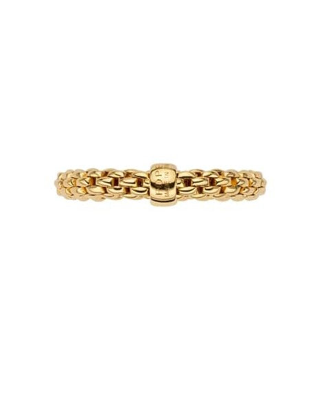 Fope Flex'It Essentials 18ct Yellow Gold Ring