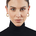 Fope Essentials Small Model Hoop 18ct Earrings