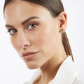 Fope Essentials Stud with Diamond Earrings