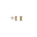 Fope Essentials Stud with Diamond Earrings