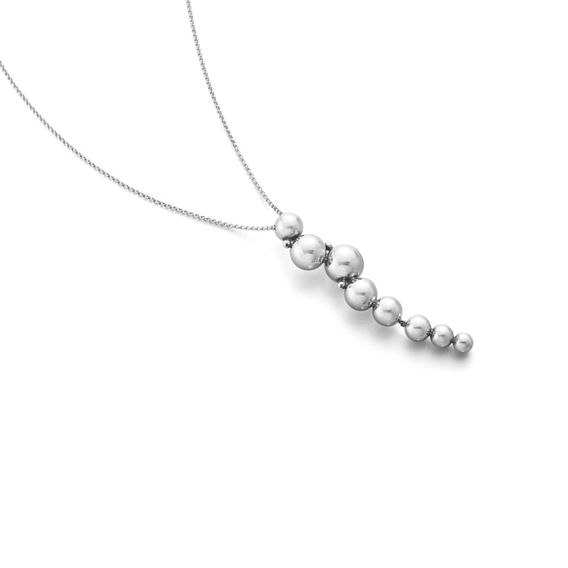 Georg Jensen Moonlight Grapes Necklace with Pendant, Sterling Silver