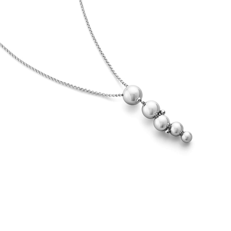 Georg Jensen Moonlight Grapes Necklace with Pendant
