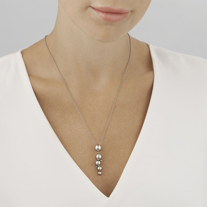 Georg Jensen Moonlight Grapes Necklace with Pendant