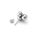 Georg Jensen Moonlight Grapes Earrings, Oxidised Sterling Silver