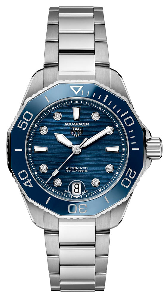 Tag Heuer Aquaracer Professional 300 Blue Diamond Dial 36mm