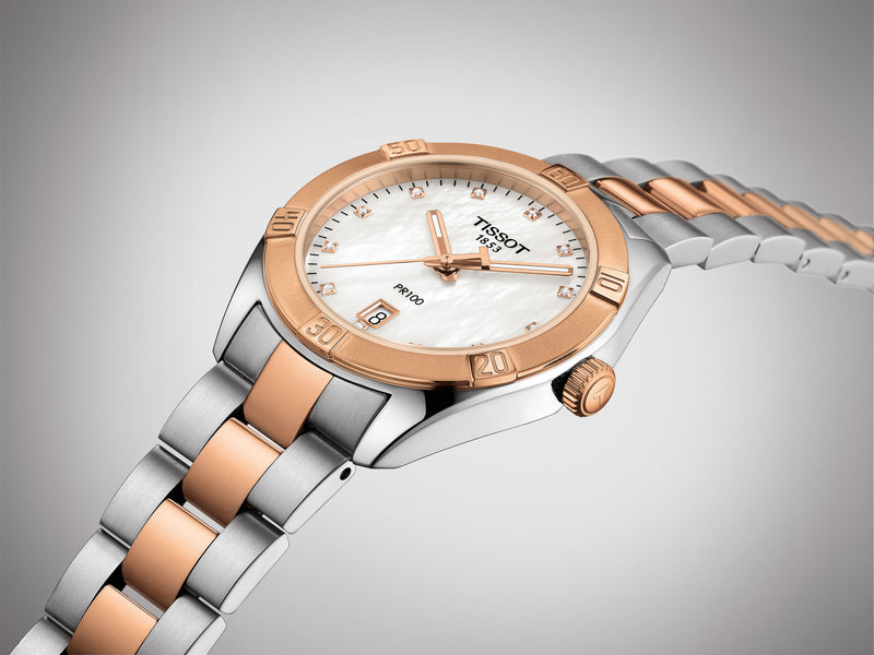 Tissot PR 100 Sport Chic Two Tone 36mm