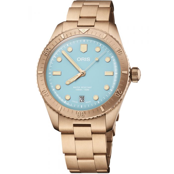 Oris Divers Sixty-Five Cotton Candy Blue 38mm