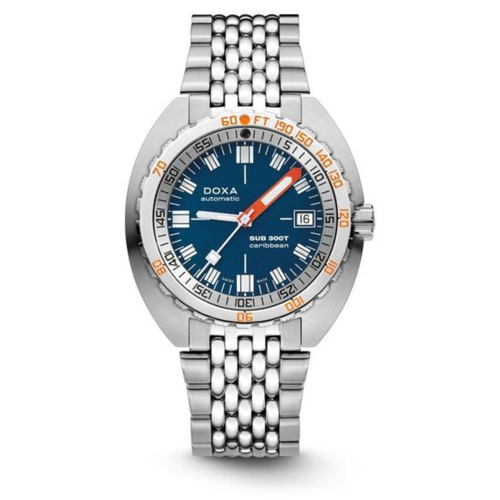 Doxa SUB 300T Caribbean Stainless Steel 840.10.201.10