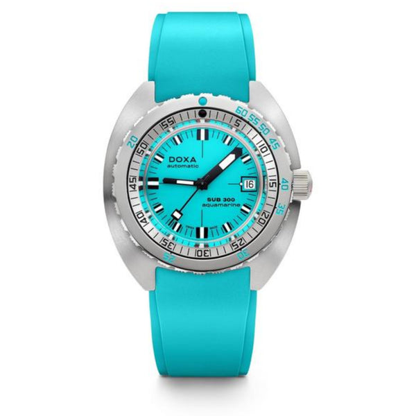 Doxa SUB 300 COSC Aquamarine Rubber 821.10.241.25
