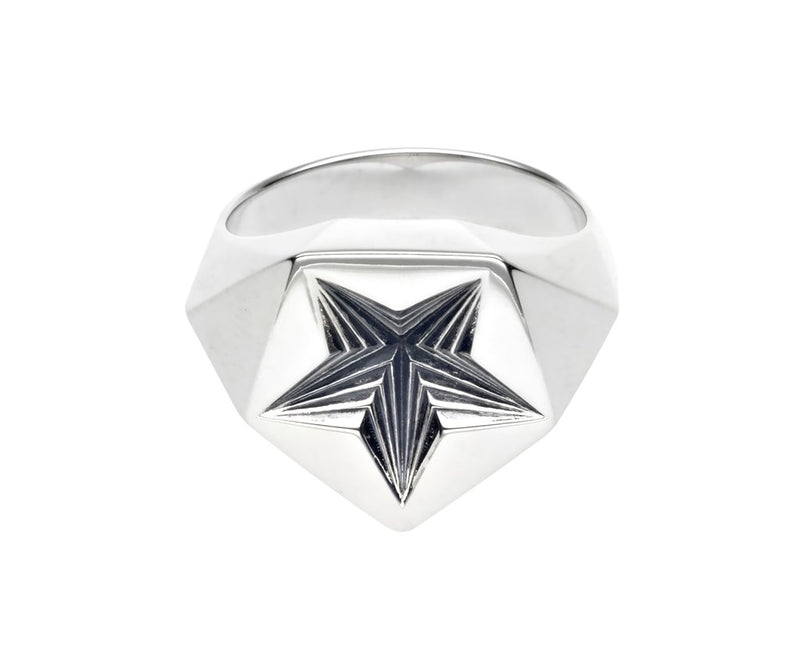 Shaun Leane Silver Star Signet Ring