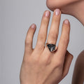 Shaun Leane Silver Star Signet Ring