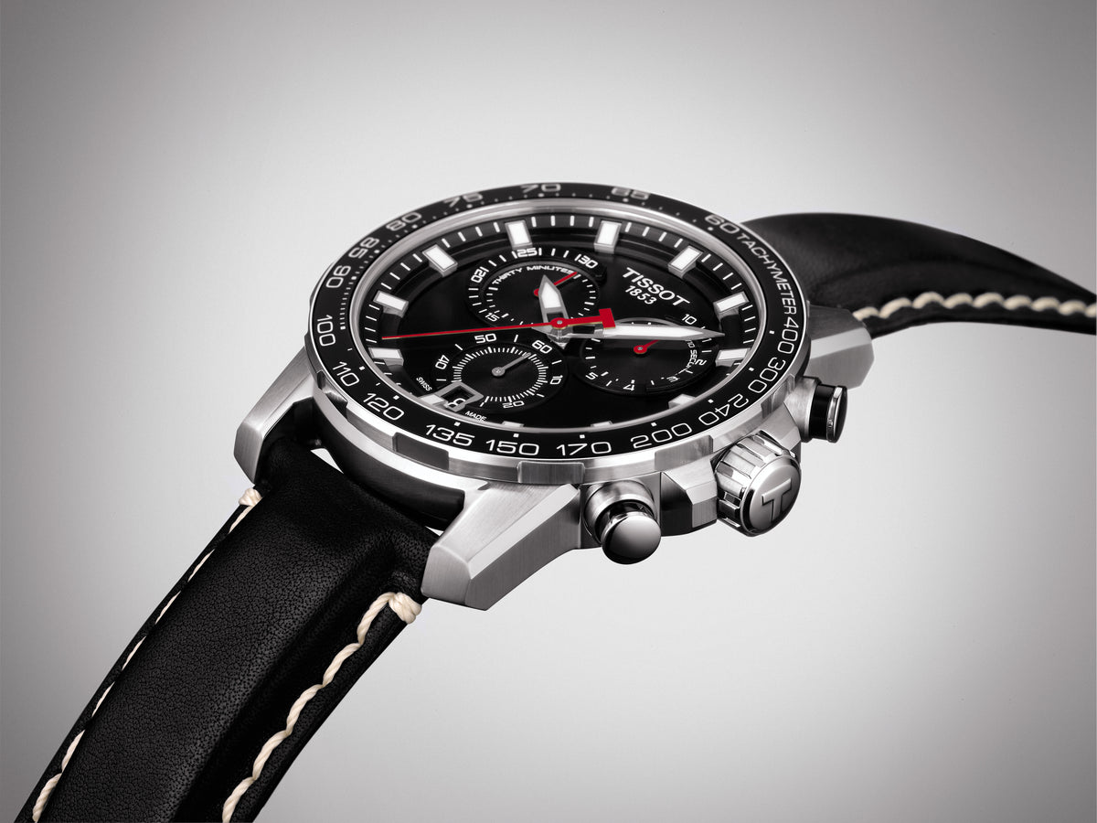 Tissot Supersport Chrono Black/Red 45.5mm
