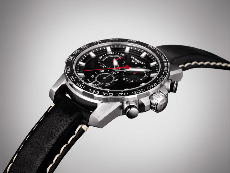 Tissot Supersport Chrono Black/Red 45.5mm