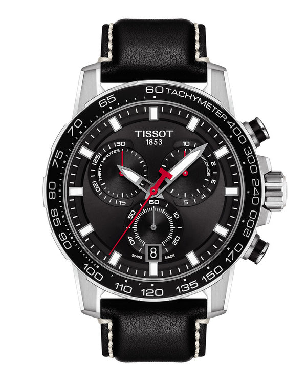 Tissot Supersport Chrono Black/Red 45.5mm