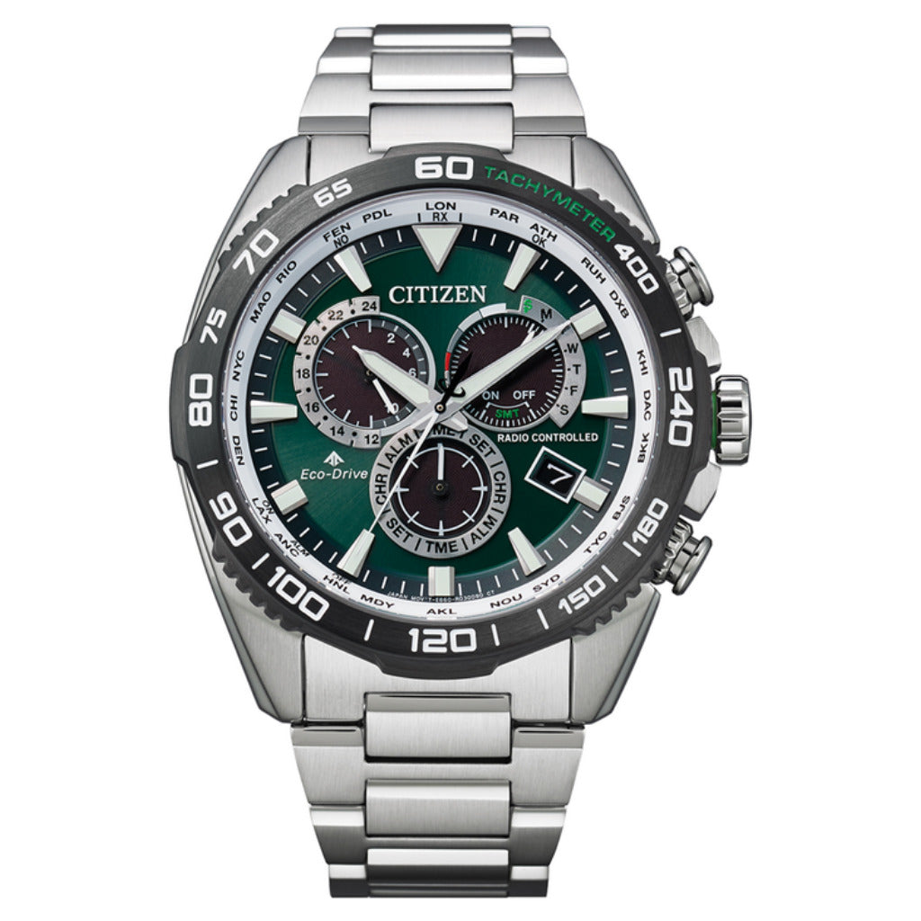 Citizen Eco-Drive Promaster Perpetual Chrono A-T 45mm CB5034-91W
