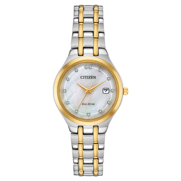 Citizen Eco-Drive Silhouette Diamond 28mm EW2488-57D
