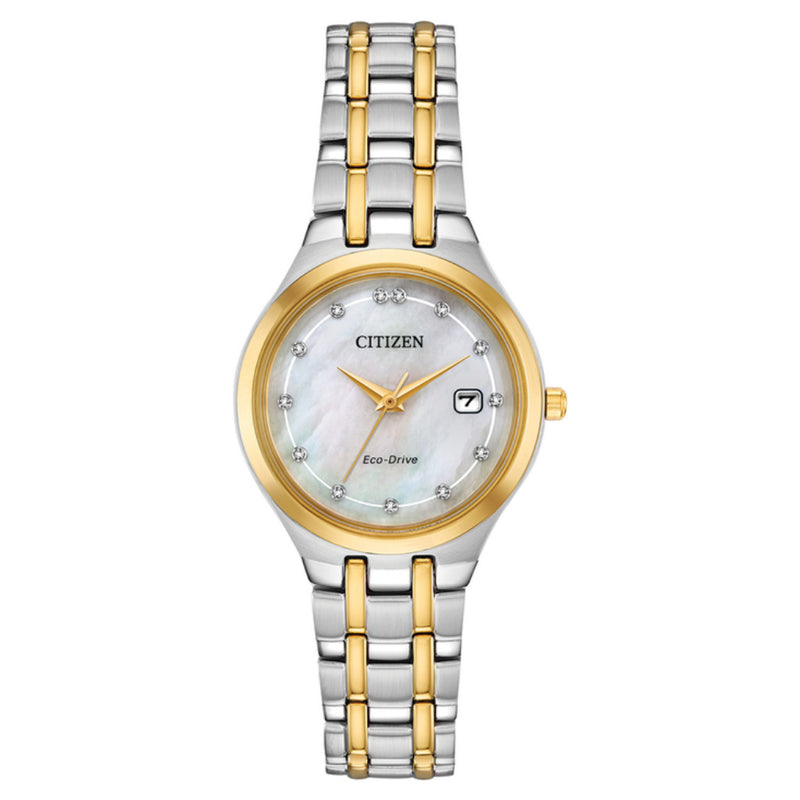 Citizen Eco-Drive Silhouette Diamond 28mm EW2488-57D