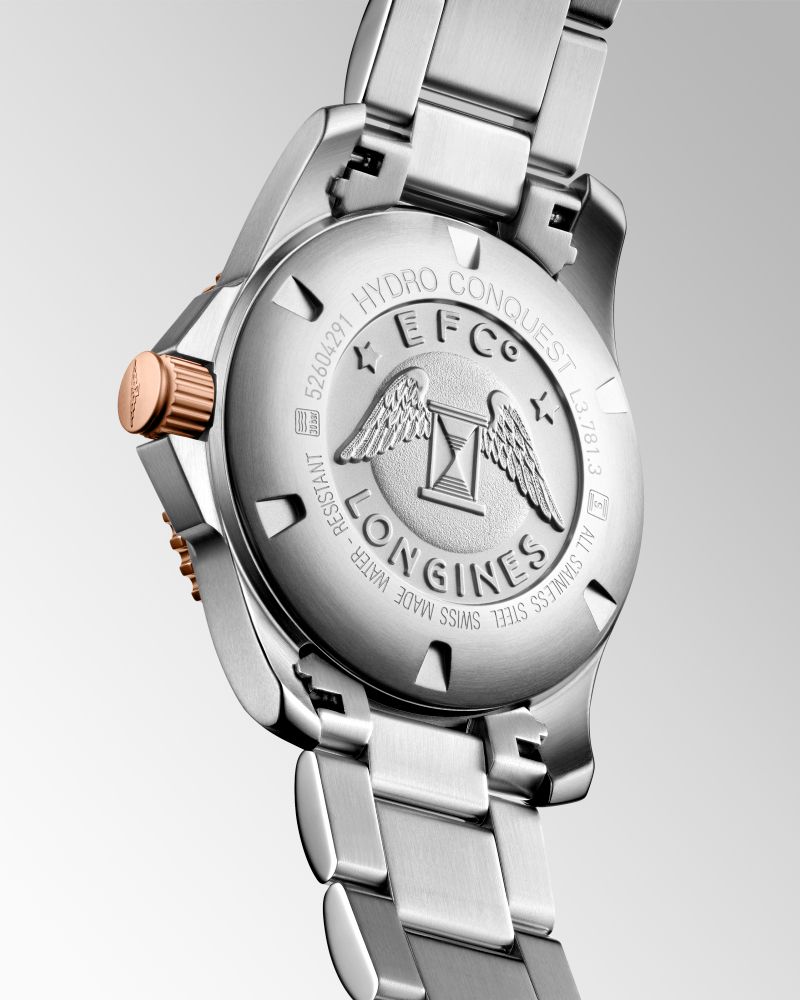 Longines HydroConquest Automatic Black & Rose 41mm