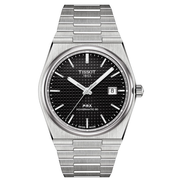 Tissot PRX Powermatic 80 Black 40mm Automatic T1374071105100