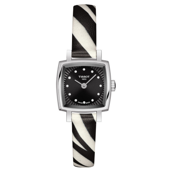 Tissot Lovely Square Black & White 20mm