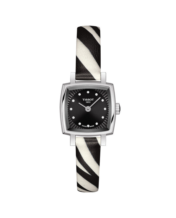 Tissot Lovely Square Black & White 20mm