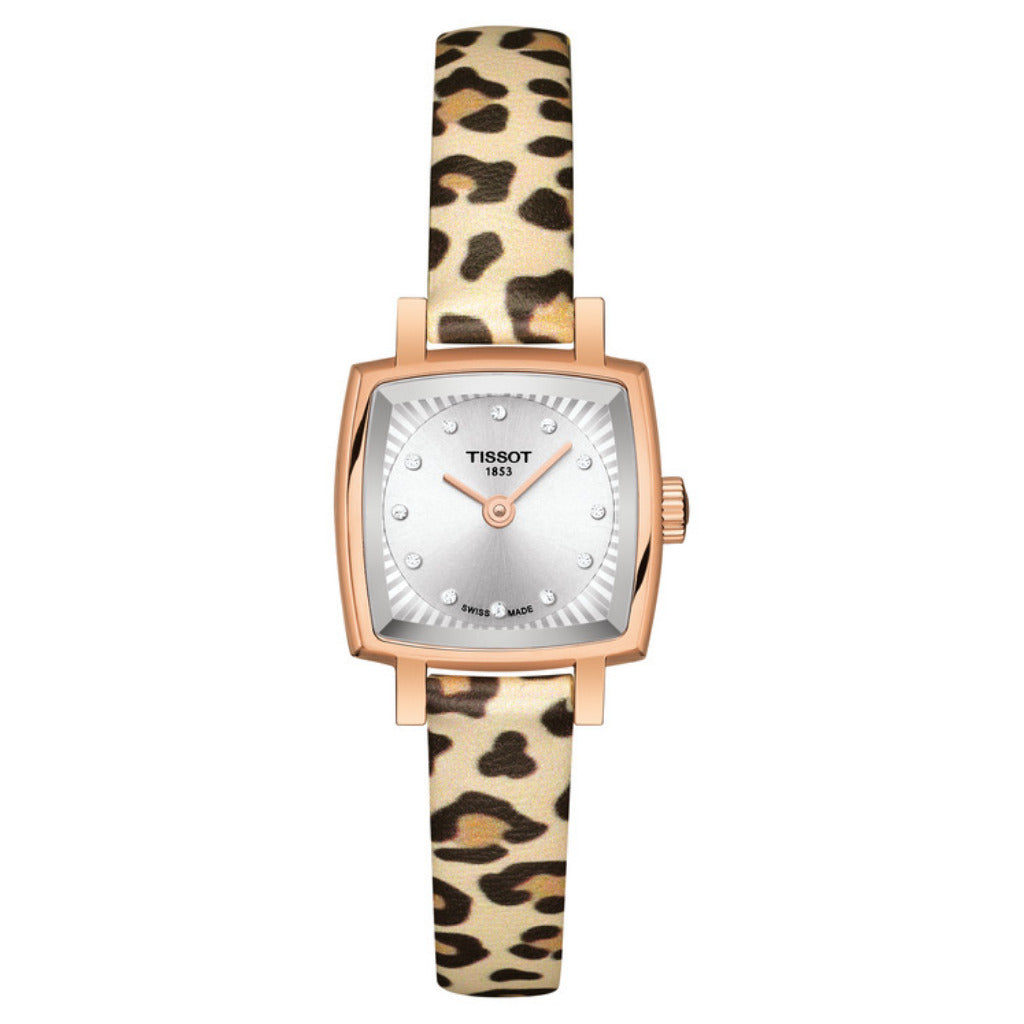 Tissot Lovely Square Brown & Gold 20mm