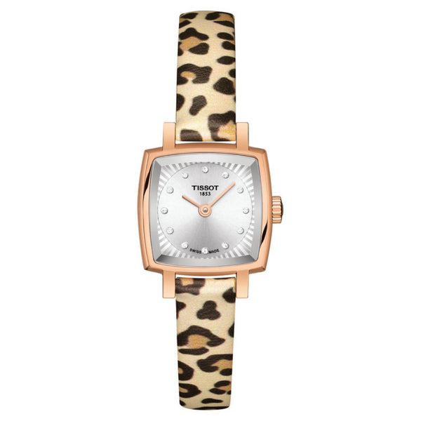 Tissot Lovely Square Brown & Gold 20mm