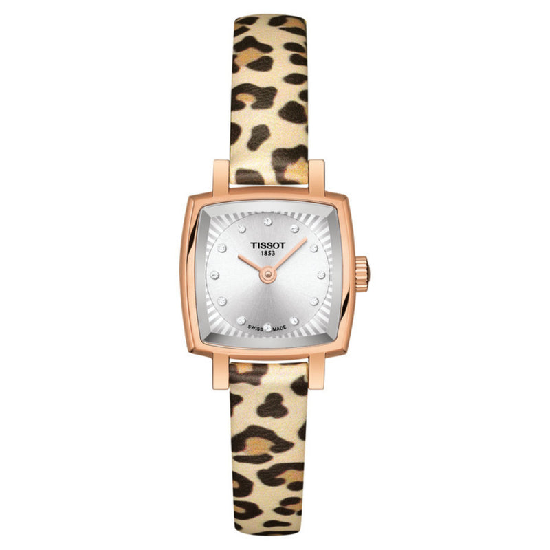 Tissot Lovely Square Brown & Gold 20mm