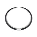 Shaun Leane Sabre Deco Silver Ceramic Cuff Bangle