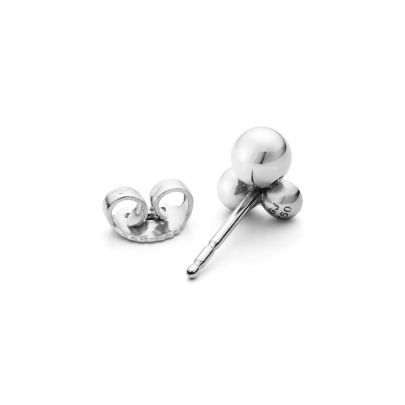 Georg Jensen Moonlight Grapes Earrings, Sterling Silver and Diamond