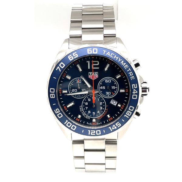 Pre-Owned Tag Heuer Formula 1 Blue Chrono 43mm CAZ1014.BA0842
